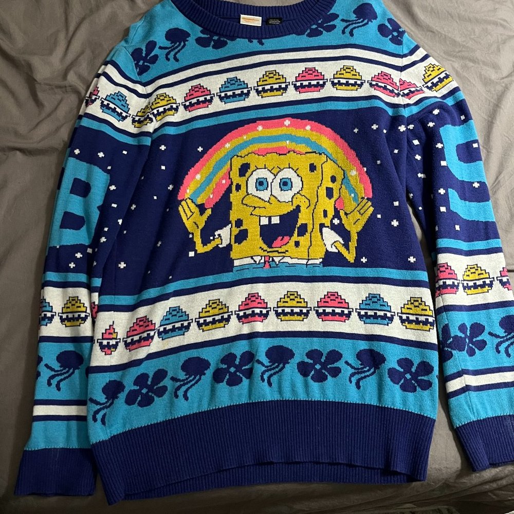 Spongebob Sweater Nick Christmas Sweater
